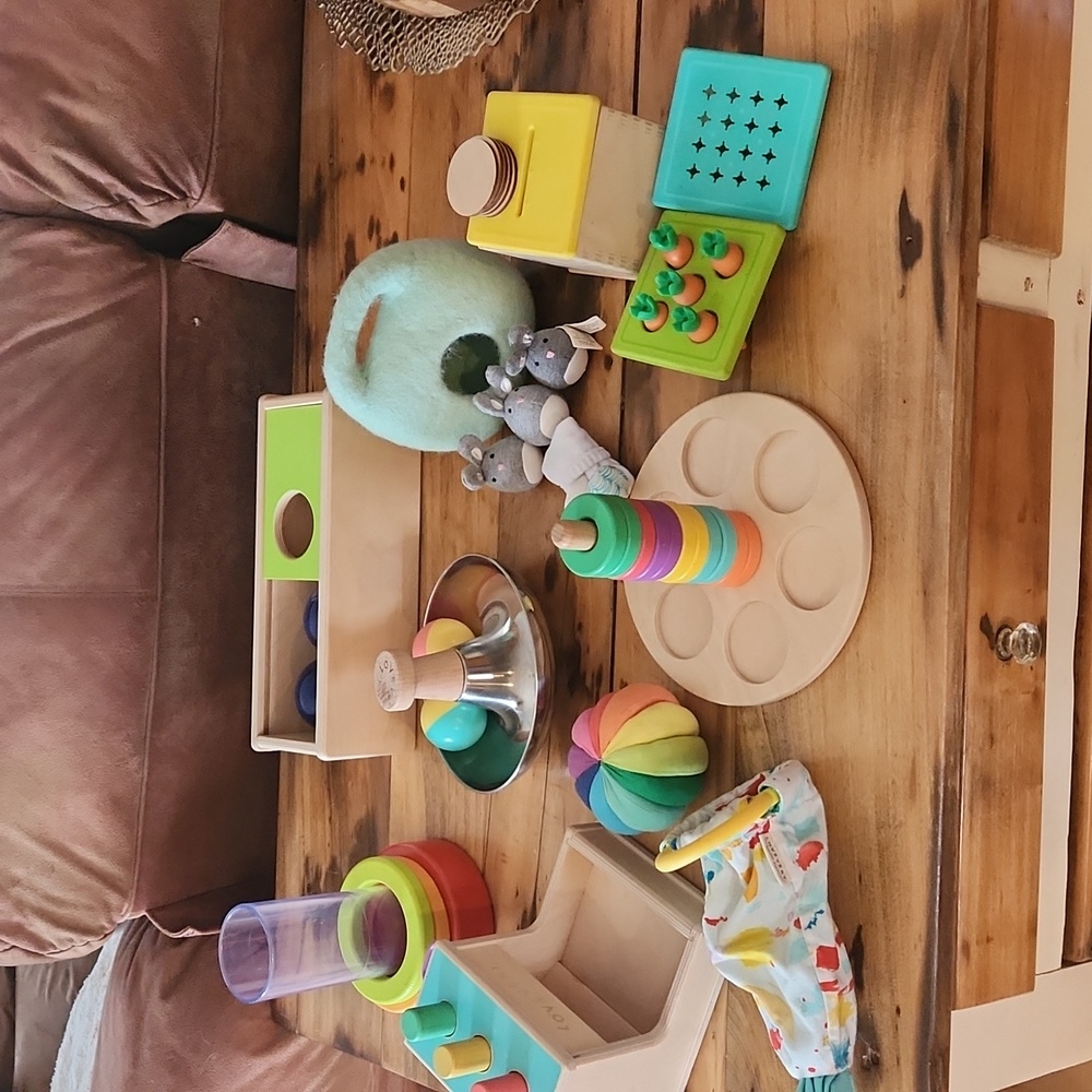 Lovevery Toys montessori learning. Variety of learning toys